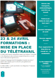 Formation sur la mise en place du télétravail