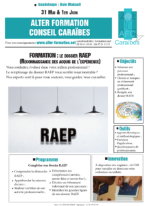 Formation RAEP dans les Caraïbes